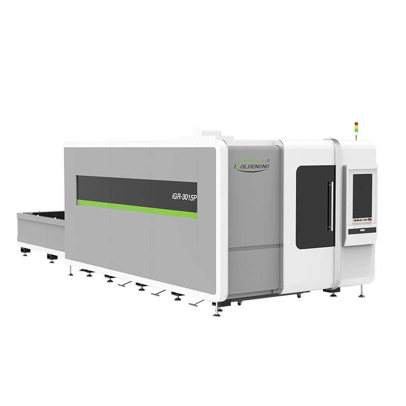 Geschlossene Hochleistungs-Faserlaser-Schneidemaschine