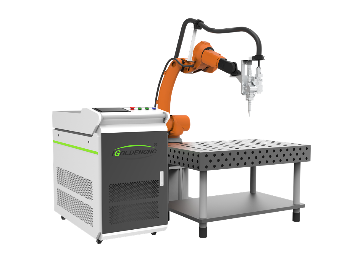 Automatische Faserlaser-Schweißroboterausrüstung